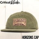 【送料無料】スナップバックキャップ 帽子 Critical Slide クリティカルスライド TCSS ティーシーエスエス HORIZONS CAP HW2223|NEW ARRIVALS