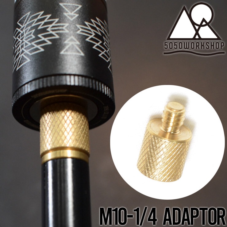 tivoliwoodworks】チボリ 変換アダプター M8から1/4サイズ