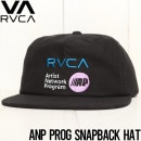 ̵ۥʥåץХåå ˹ ϥå RVCA 롼 ANP PROG SNAPBACK HAT  AVYHA00297