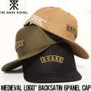 【送料無料】帽子 ストラップキャップ THE ROARK REVIVAL ロアークリバイバル MEDIEVAL LOGO BACKSATIN 6PANEL CAP RHJ852|NEW ARRIVAL