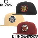 【送料無料】スナップバックキャップ 帽子 BRIXTON ブリクストン KIT MP SNAPBACK CAP 11066|NEW ARRIVALS
