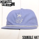 スナップバックキャップ  帽子 CAPTAIN FIN キャプテンフィン SQUIGGLE HAT CH221003|NEW ARRIVALS