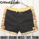 [クリックポスト対応] ボードショーツ サーフパンツ Critical Slide クリティカルスライド TCSS ティーシーエスエス HIGHER GROUND MIXED TAPE TRUNK B