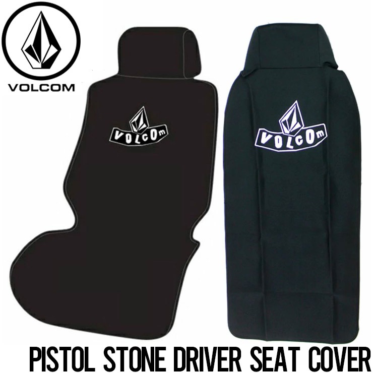 2つVOLCOM Pistol Stone Driver Seat Cover 送料無料】シートカバー VOLCOM ボルコム PISTOL STONE DRIVER