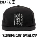 帽子 ストラップキャップ THE ROARK REVIVAL ロアークリバイバル KOOKEOKE CLUB 5PANEL CAP RHJ955 日本代理店正規品|NEW ARRIVALS