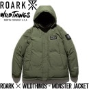 【送料無料】ダウンジャケット THE ROARK REVIVAL ロアークリバイバル ROARK × WILDTHINGS - MONSTER JACKET RJJ970 ARM 日本代理店正規品|N
