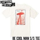 【送料無料】半袖TEE Tシャツ CAPTAIN FIN キャプテンフィン BE COOL MAN S/S TEE 21A3512404 日本代理店正規品|NEW ARRIVALS