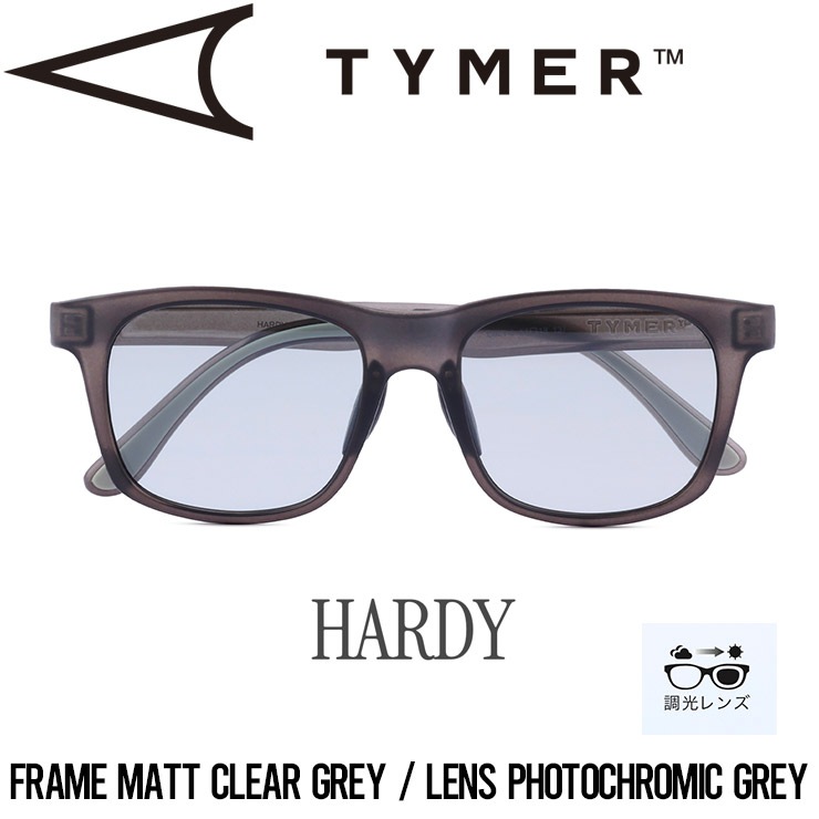 送料無料】調光レンズ サングラス TYMER タイマー HARDY ハーディ Matt