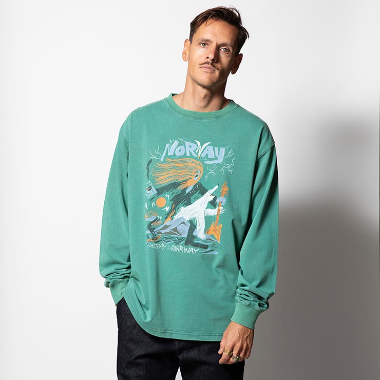 neru design works　ロンT neru design works ロンT