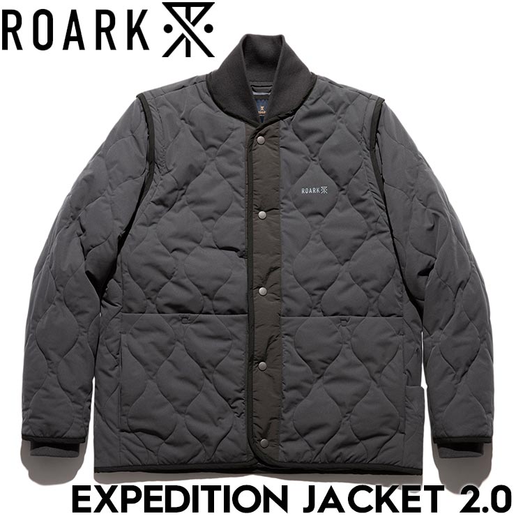 中綿ジャケット ROARK ロアーク EXPEDITION JACKET 2.0 RJJ1050-DGY 