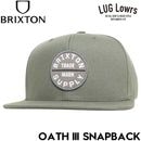 ���ʥåץХå�����å� ˹�� BRIXTON �֥ꥯ���ȥ� OATH III SNAPBACK 10777 DKVTR ��������Ź������