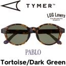 TYMER �����ޡ� ���󥰥饹 ��� ��ǥ����� ���󥰥饹 ���ݡ��ĥ��󥰥饹 PABLO �ѥ֥� Tortoise/Dark Green TY103-MTT-DGR ��������Ź������
