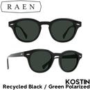 サングラス RAEN Optics レーン KOSTIN Recycled Black / Green Polarized 100U233 KOS-S762-48 偏光レンズ ポラロイズド 日本代理店
