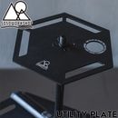 5050WORKSHOP フィフティフィフティワークショップ UTILITY PLATE  ユーティリティープレート アウトドア ランタンスタンド 拡張用 アクセサリー TR014-5WS-4479 