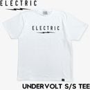 ELECTRIC エレクトリック 半袖Tシャツ UNDERVOLT S/S TEE ECT02 WHT 日本代理店正規品|NEW ARRIVALS