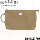 Wasabi originals ワサビ Single Fin POUCH ポーチ バッグ 小物 日本代理店正規品|NEW ARRIVALS