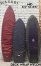 サーフボードケース ラップカバー Wasabi originals ワサビ DECK WRAP NYLON MID 6'5  to 8'5  日本代理店正規品|NEW ARRIVALS