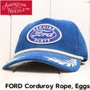 AMERICAN NEEDLE アメリカンニードル FORD Corduroy Rope, Eggs ROY スナップバックキャップ 帽子 SMU724B-FORD 日本代理店正規品|NEW ARRI