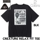 POLeR ポーラー 半袖TEE Tシャツ CREATURE RELAX FIT TEE 253MCV0079 日本代理店正規品|NEW ARRIVALS