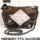 POLeR ポーラー HIGH&DRY PVC SACOCHE サコッシュ 防水 ショルダーバッグ 253MCV0117 BLK 日本代理店正規品|NEW ARRIVALS