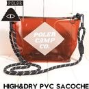 POLeR ポーラー HIGH&DRY PVC SACOCHE サコッシュ 防水 ショルダーバッグ 253MCV0117 BROWN 日本代理店正規品|NEW ARRIVALS