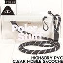 POLeR ポーラー HIGH&DRY PVC CLEAR MOBILE SACOCHE サコッシュ 防水 PVC ショルダーバッグ ストラップ付き 253MCV0119 CLEAR 日本代理店正規品