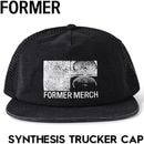 FORMER フォーマー SYNTHESIS TRUCKER CAP メッシュキャップ 帽子 FHW-25301 25FA 日本代理店正規品|NEW ARRIVALS