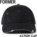 FORMER フォーマー ACTION CAP ストラップバックキャップ 帽子 FHW-25308 25FA 日本代理店正規品|NEW ARRIVALS