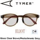 TYMER タイマー ELIOT エリオット Gloss Clear Brown/Photochromic Grey 調光レンズ サングラス TY100-GCB-PGY 日本代理店正規品|NEW AR