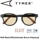 TYMER タイマー ELIOT エリオット Matt Black/Photochromic Brown Polarized 調光偏光レンズ サングラス TY100-MBK-PBRP 日本代理店正規品