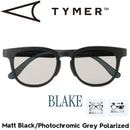 TYMER タイマー BLAKE ブレイク Matt Black/Photochromic Grey Polarized 調光偏光レンズ サングラス TY101-MBK-PGYP 日本代理店正規品|N