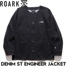 THE ROARK REVIVAL ロアークリバイバル DENIM ST ENGINEER JACKET エンジニアデニムジャケット RJJ1158-RAW 日本代理店正規品|NEW ARRIVALS