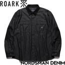 THE ROARK REVIVAL ロアークリバイバル NORDSMAN DENIM 長袖シャツ ストレッチデニムシャツ RLWJ1151-RAW 日本代理店正規品|NEW ARRIVALS