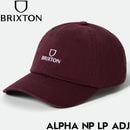 BRIXTON ブリクストン ALPHA NP LP ADJ ストラップキャップ 帽子 11776 PORT RINSE 日本代理店正規品|NEW ARRIVALS