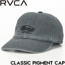 RVCA ルーカ CLASSIC PIGMENT CAP ストラップバックキャップ 帽子 BF042903 PTK 日本代理店正規品|NEW ARRIVALS