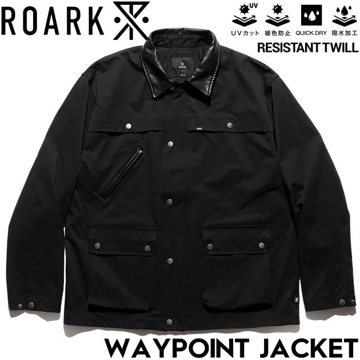 THE ROARK REVIVAL ����������Х��Х� WAYPOINT JACKET ���㥱�å� �������� RJJ1157-BLK ��������Ź������