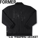 FORMER フォーマー CA WEEPING JACKET ジップジャケット クレイグ・アンダーソン FJK-25306 日本代理店正規品|NEW ARRIVALS
