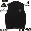 POLeR × adress ポーラー アドレスコラボ KNIT VEST ベスト セーター ニット 253MCV0139 日本代理店正規品|NEW ARRIVALS