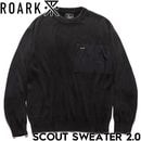 THE ROARK REVIVAL ロアークリバイバル SCOUT SWEATER 2.0 コットンセーター RKJ1150-BLK 日本代理店正規品|NEW ARRIVALS