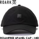 THE ROARK REVIVAL ロアークリバイバル ROAMFREE 6PANEL CAP - MID 帽子 ストラップキャップ RHJ1151-BLK 日本代理店正規品|NEW ARRIVALS