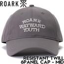 THE ROARK REVIVAL ロアークリバイバル RESISTANT TWILL 6PANEL CAP - MID 帽子 ストラップキャップ RHJ1152-GRY 日本代理店正規品|NEW A