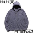 THE ROARK REVIVAL ロアークリバイバル H/W HEMPCOTTON F/Z HOOD SWEAT ヘビーウェイトフルジップパーカー フーディ RSWJH1150-FSB 日本代理店正