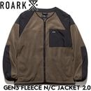 THE ROARK REVIVAL ロアークリバイバル GEN3 FLEECE N/C JACKET フリースジャケット 2.0 RJJ1161-ARM 日本代理店正規品|NEW ARRIVALS