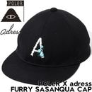 POLeR × adress ポーラー アドレスコラボ FURRY SASANQUA CAP 帽子 ストラップキャップ ゴルフキャップ 253MCV0154 日本代理店正規品|NEW ARRIVALS