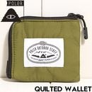 POLeR ポーラー QUILTED WALLET キルテッドウォレット 財布 253MCV0126 OLV 日本代理店正規品|NEW ARRIVALS