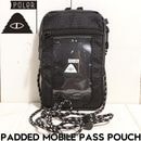 POLeR ポーラー PADDED MOBILE PASS POUCH モバイル パスポーチ 253MCV0130 BLK 日本代理店正規品|NEW ARRIVALS
