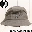 IPD アイピーディー UNION BUCKET HAT バケットハット 帽子 IPDHTUN-1024 KHK 日本代理店正規品|NEW ARRIVALS