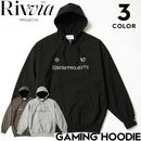Rivvia PROJECTS リヴィアプロジェクツ GAMING HOODIE プルオーバーパーカー フーディ RVFW2502 日本代理店正規品|NEW ARRIVALS