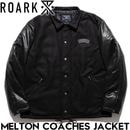 THE ROARK REVIVAL ロアークリバイバル MELTON COACHES JACKET コーチジャケット アウター ブルソン RJJ1172-BLK 日本代理店正規品|NEW ARRIVA