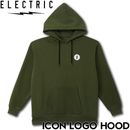 ELECTRIC エレクトリック ICON LOGO HOOD プルオーバーパーカー フーディ E25FU08 OLIVE 日本代理店正規品|NEW ARRIVALS